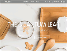 Tablet Screenshot of hegen.com